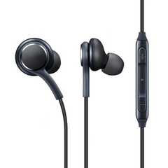 Wired in-ear earphones with inline microphone and control button