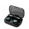 Wireless Bluetooth earbuds and TWS earphones in different styles