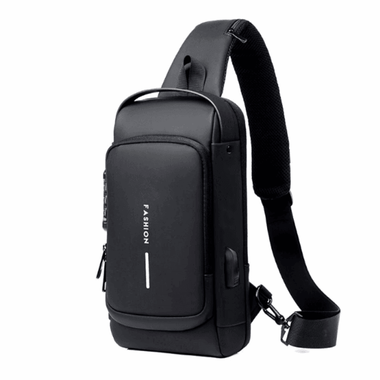 Anti-Theft Sling Bag with USB Charging – Style, Security & Convenience in One