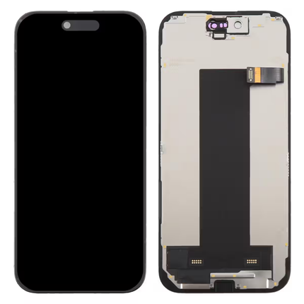 iPhone 17 Air Compatible Replacement Incell LCD Touch Screen With Middle Frame Black