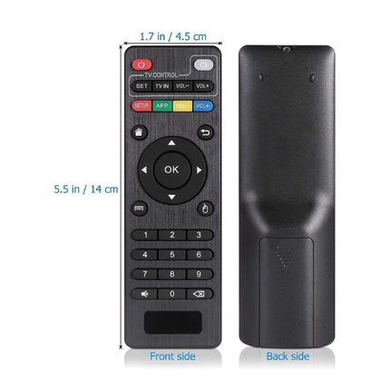 MXQ Pro TV Box Remote Control Replacement Universal Style
