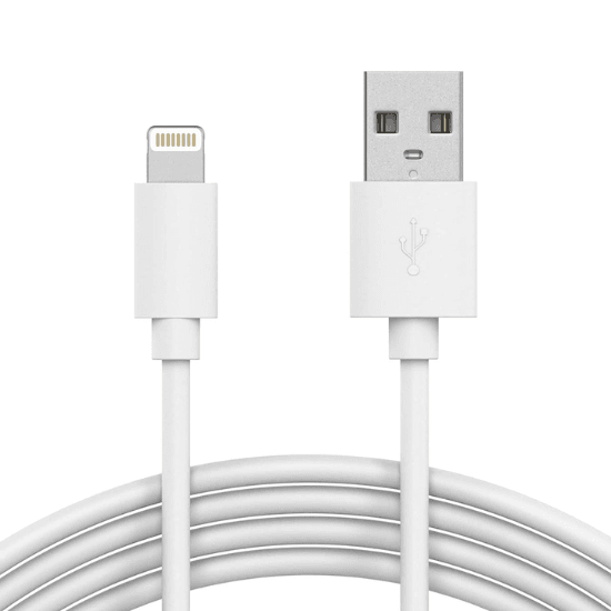 USB-A to Lightning Charging Cable & Data Cable for iphone s, Super Fast Charging 6A,  – 1 m For iPhone