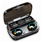 M30 Bluetooth 5.3 Wireless Earbuds with Power Bank Function and Digital Display Black