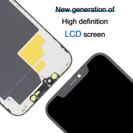 iPhone 12 Pro Max Compatible Replacement Incell LCD Touch Screen With Middle Frame Black