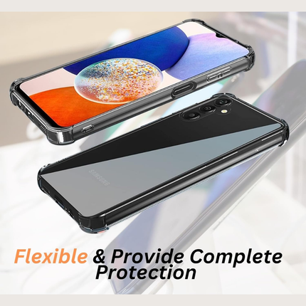 Samsung Galaxy A14 4G 5G Compatible Clear Protective Phone Case Slim Bumper Cover