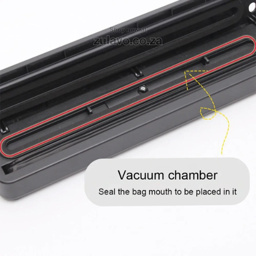 Vacuum Sealer Machine – Food Preservation System with Strong Suction & Heat Sealing Designed to keep your groceries fresh up to 8× longer.