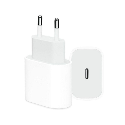 25W USB-C Fast Charging Wall Adapter Compatible With Samsung Android iPhone White