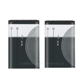 Pack of 2 BL-5C Rechargeable Li-ion Battery Compatible Replacement