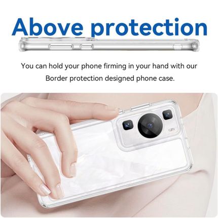 Huawei P60 - P60 Pro Compatible Clear TPU Acrylic Protective Case