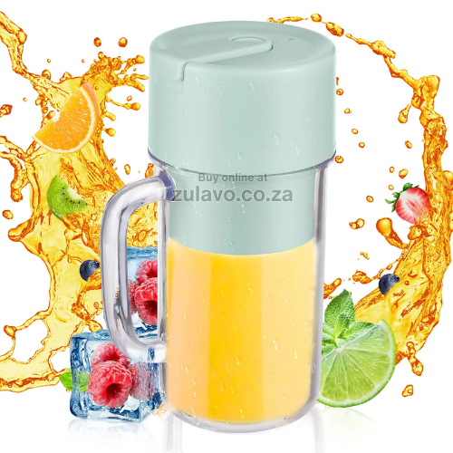 Portable USB Rechargeable Crusher Juicer Cup – Fresh Juice Anytime, Anywhere Designed for modern lifestyles, this 2-in-1 juicer