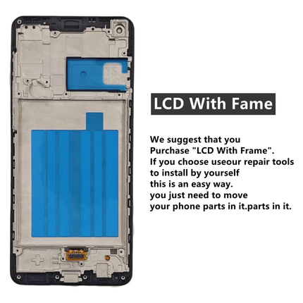 Samsung Galaxy A21s Compatible Replacement LCD Screen With Frame