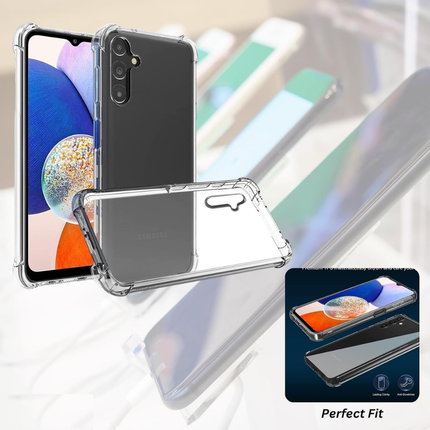 Samsung Galaxy A14 4G 5G Compatible Clear Protective Phone Case Slim Bumper Cover
