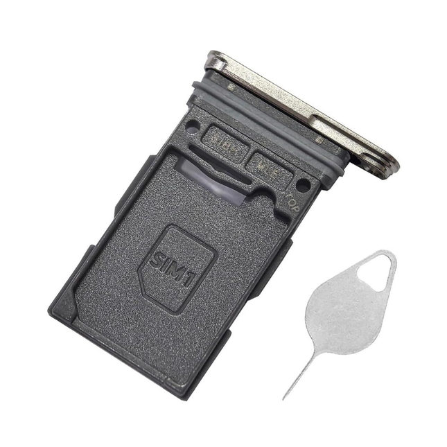 Samsung Galaxy S24 Ultra Replacement SIM Tray with Ejector Tool Black
