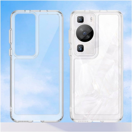 Huawei P60 - P60 Pro Compatible Clear TPU Acrylic Protective Case