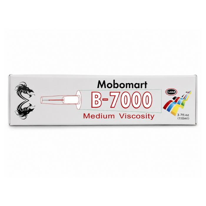 Clear Adhesive Glue 110ml Medium Viscosity for Mobile Phone & Electronics Repair - Mobomart B-7000