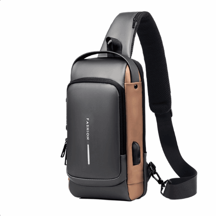 Anti-Theft Sling Bag with USB Charging – Style, Security & Convenience in One