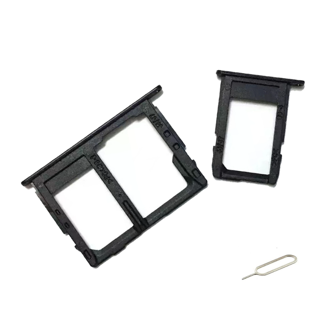 Samsung Galaxy J4 Core Replacement SIM Tray Set with Ejector Tool - Black