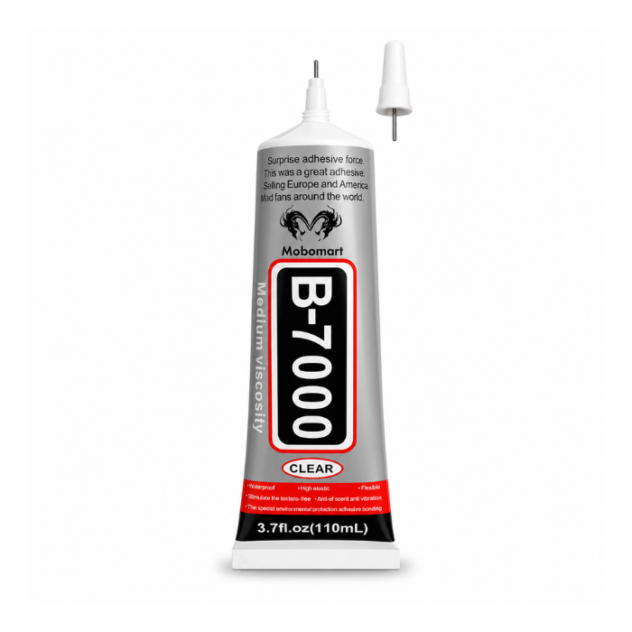 Clear Adhesive Glue 110ml Medium Viscosity for Mobile Phone & Electronics Repair - Mobomart B-7000