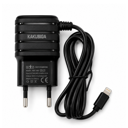 KAKUSIGA KSC-363 6W USB Wall Charger with Lightning Cable