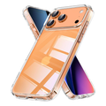 iPhone 17 Pro Shockproof TPU Clear Slim Cover Suitable