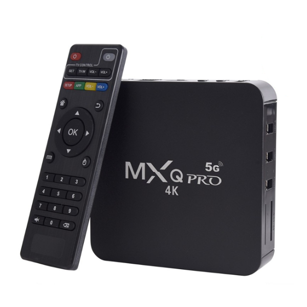 MXQ Pro 4K Android 13 TV Box 4GB+16GB with Remote