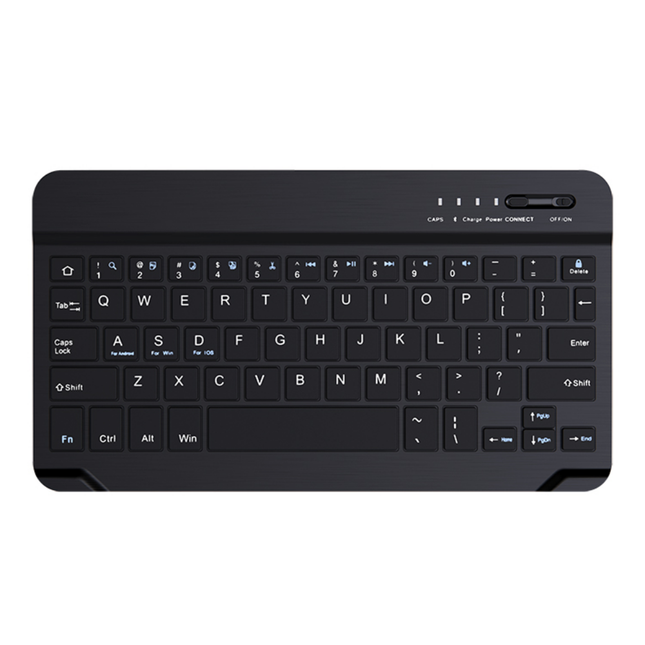 Kakusiga KSC-339 JIEDA 10-Inch Wireless Bluetooth Keyboard Rechargeable Black