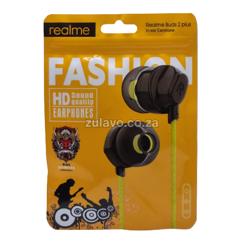 Realme Buds 2 Plus In-Ear Earphones – HD Sound. Bold Style. Everyday Comfort Designed for crystal-clear HD audio