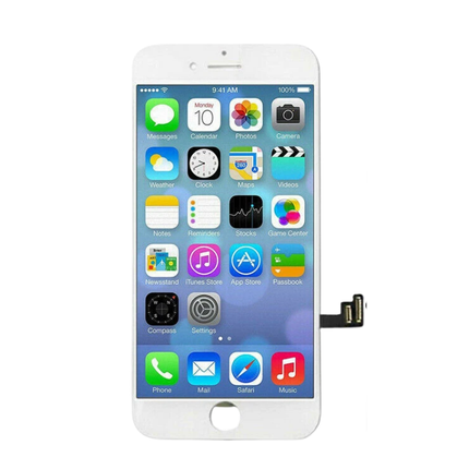 iPhone 8 Plus Compatible Replacement LCD Screen Black or White