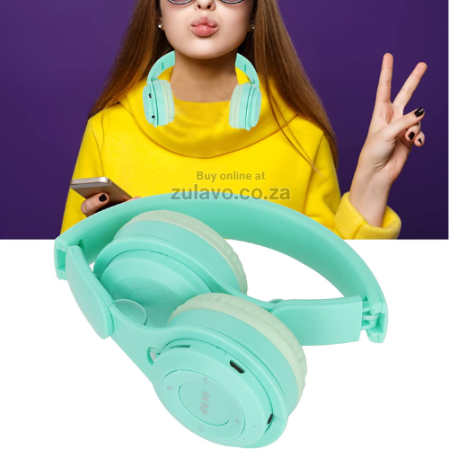 YO8 Stereo Wireless Bluetooth Headphones Bluetooth 5.0 connectivity, immersive stereo sound, and a built-in battery