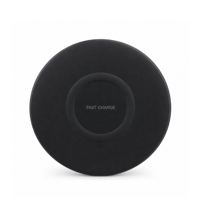 Wireless Fast Charging Pad, EP-P1100 Qi Compatible , USB-C Wireless Charger for Compatible Qi-Enabled Smartphones and Devices, Slim Charging Dock, - Black