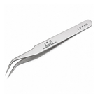 JYD 15ESD Precision Curved Tweezers Stainless Steel for Cellphone Repair