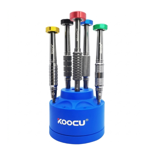 Screwdriver Holder KOOCU KC-ST332 Magnetic Tool Storage Stand Blue