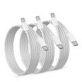 Type-C to Type-C Fast Charging Cable 5.0A 1M Compatible USB-C Cable Pack of 3