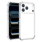iPhone 17 Pro Max 6.9 Inch Compatible Clear TPU Phone Case Shockproof Transparent