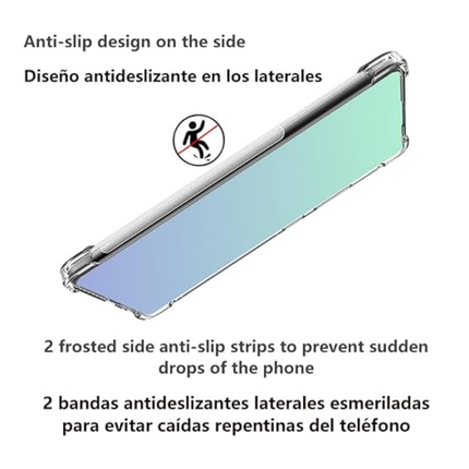 Huawei Nova 9 SE Compatible Crystal Clear TPU Protective Case with Reinforced Corners