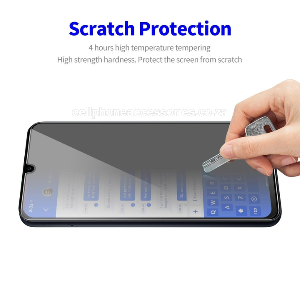Samsung Galaxy A Series Privacy Tempered Glass Screen Protector Compatible Replacement