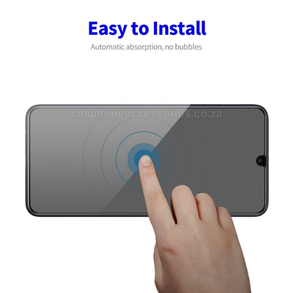 Samsung Galaxy A Series Privacy Tempered Glass Screen Protector Compatible Replacement