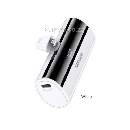 Kakusiga KSC-1075 Mini 5000mAh Pocket Power Bank – Compact. Fast. Powerful Designed for modern, on-the-go lifestyles