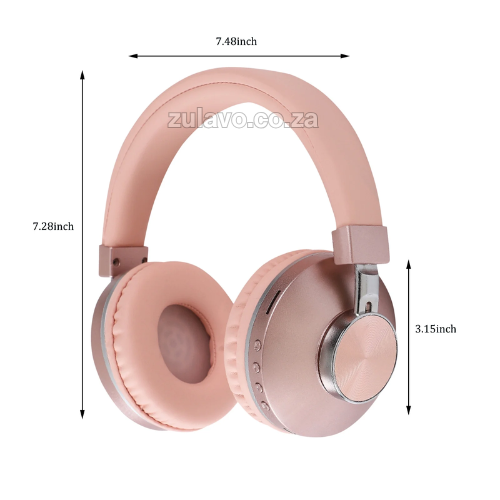 HZ-BT838 Wireless Bluetooth Headphones – Premium Comfort, Deep Bass & Long Battery Life Crafted for music lovers, professionals, and travellers