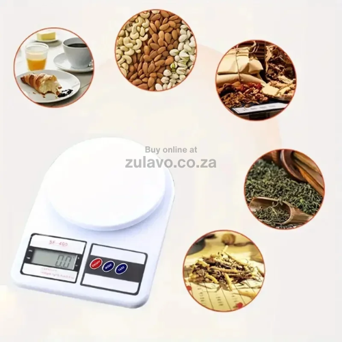 SF-400 Digital Kitchen Scale – Precision Meets Simplicity Designed for precise measurement up to 10kg