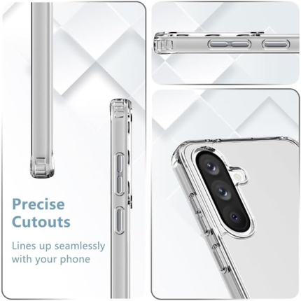 Samsung Galaxy A15 TPU Shockproof Back Cover Crystal Clear