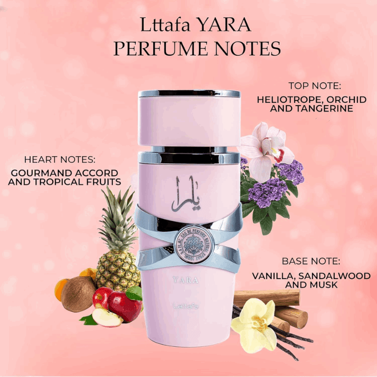 Orignal Lattafa YARA Eau de Parfum – Sweet Elegance in a Bottle – 100ml