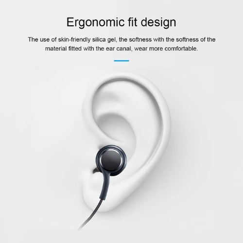 Stereo In-Ear Wired Earphones with Mic and 3.5mm Jack