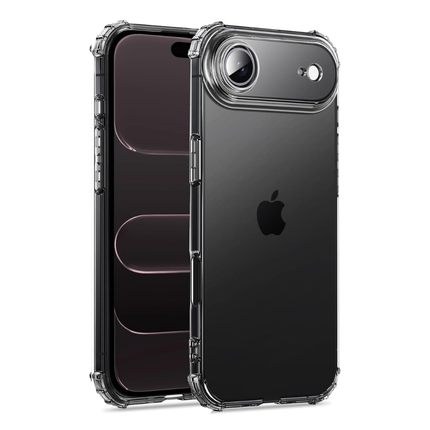 Clear TPU Phone Case Compatible with iPhone 17 Air 6.1 Inch Slim Transparent Shockproof Bumper Protection