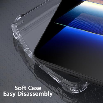 Huawei Nova Y63 6.75 Inch Compatible Clear TPU Soft Silicone Case