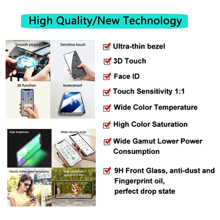 iPhone 11 Compatible Incell LCD Screen Replacement With Frame