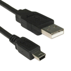 USB 2.0 to Mini USB V3 cable for compatible devices - Data and Charging Cable