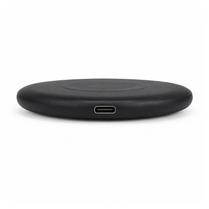 Wireless Fast Charging Pad, EP-P1100 Qi Compatible , USB-C Wireless Charger for Compatible Qi-Enabled Smartphones and Devices, Slim Charging Dock, - Black
