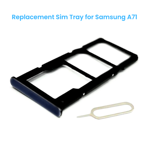 Compatible Replacement SIM Tray Holder for Samsung Galaxy A71 with SIM Eject Tool