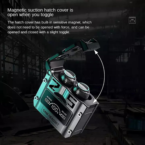 Z5 Gaming TWS Bluetooth 5.2 Wireless Earbuds with Power Bank Case